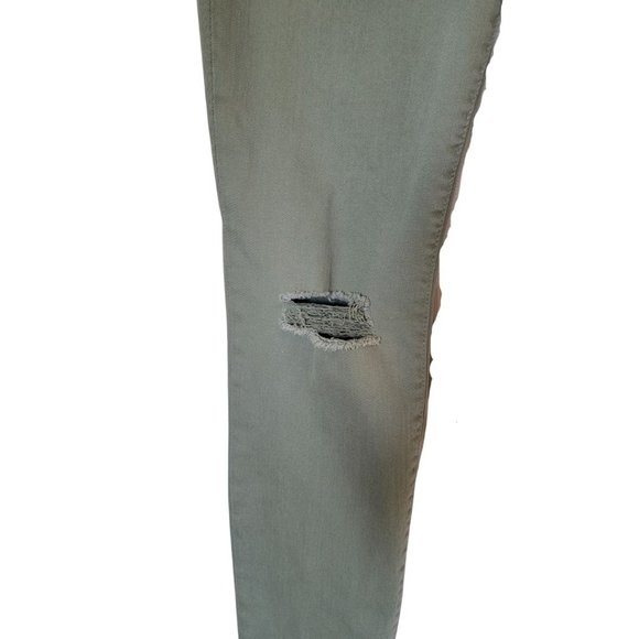 GAP WOMEN'S OLIVE GREEN  COTTON JEAN HIGH RISE SIZE 30 REGULAR - Picture 6 of 15